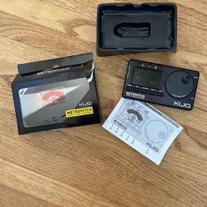 KLIQ Metropitch Digital Tuner Metronome Excellent Condition